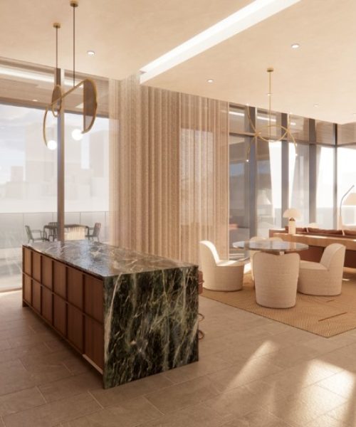 Luminary amenity interior